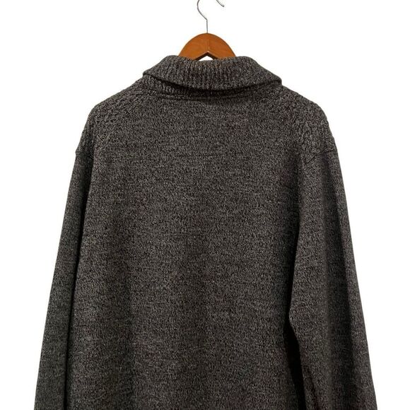 Hechter dark grey wool blend sweater. Size xlt - Picture 8 of 8